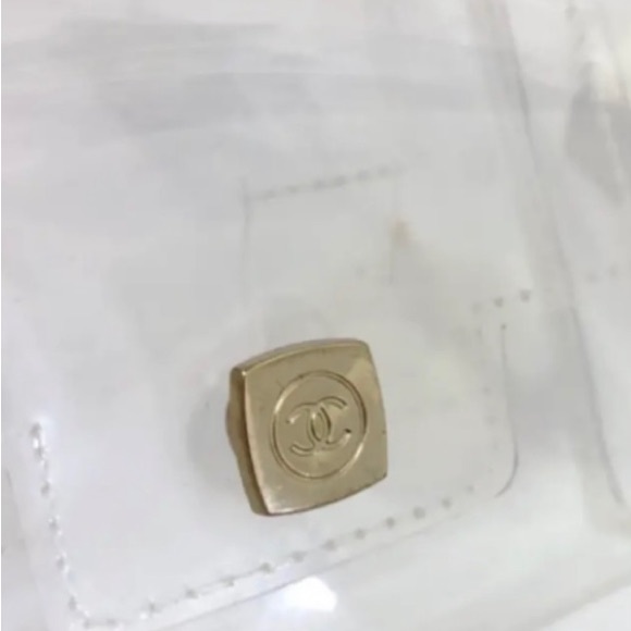 Chanel PVC clear case pouch - Picture 4 of 8